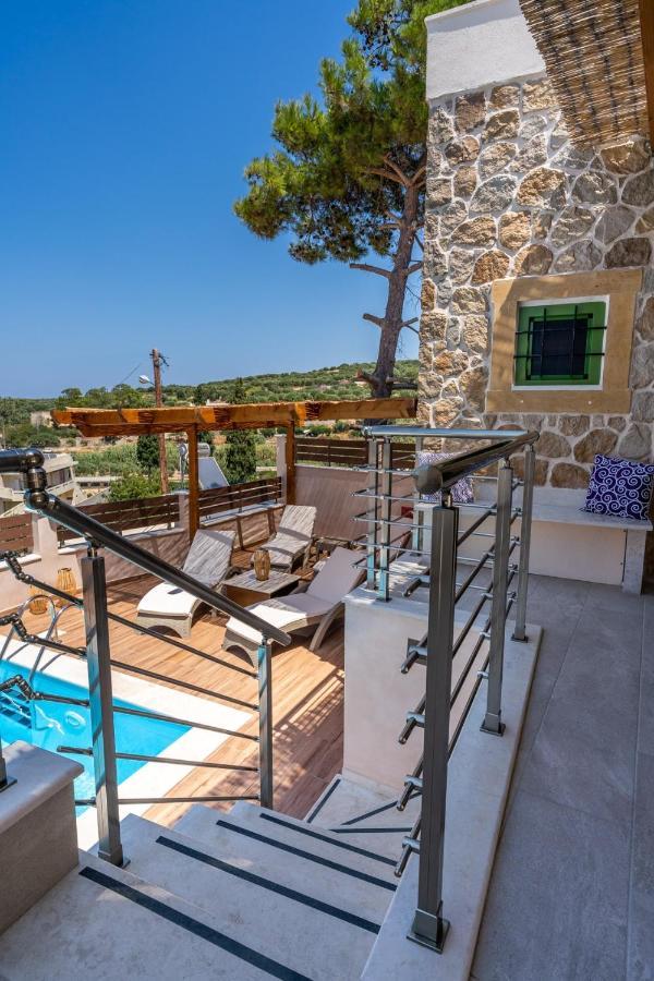 Вилла Aggel'S House - Stone House - Private Pool - Courtyard - Countryside Views Kato Episkopi Экстерьер фото