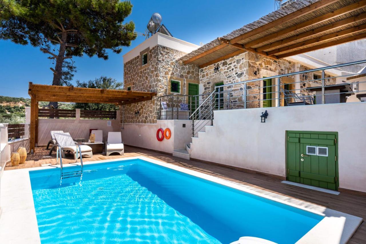 Вилла Aggel'S House - Stone House - Private Pool - Courtyard - Countryside Views Kato Episkopi Экстерьер фото